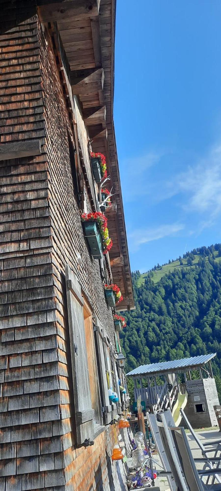 Jausenstation Neuschwand Vila Hittisau Exterior foto
