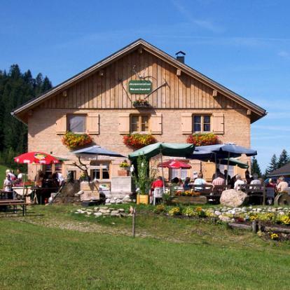 Jausenstation Neuschwand Vila Hittisau Exterior foto