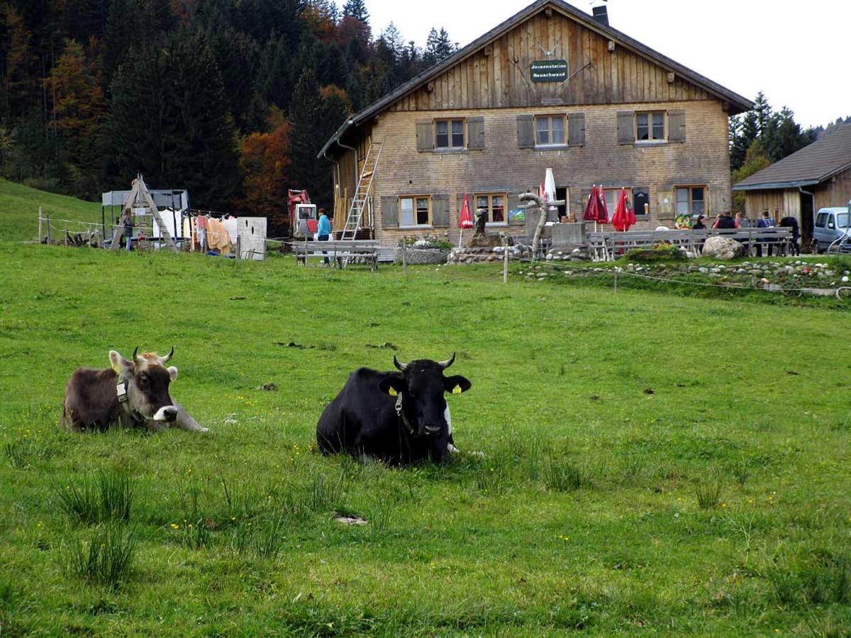 Jausenstation Neuschwand Vila Hittisau Exterior foto